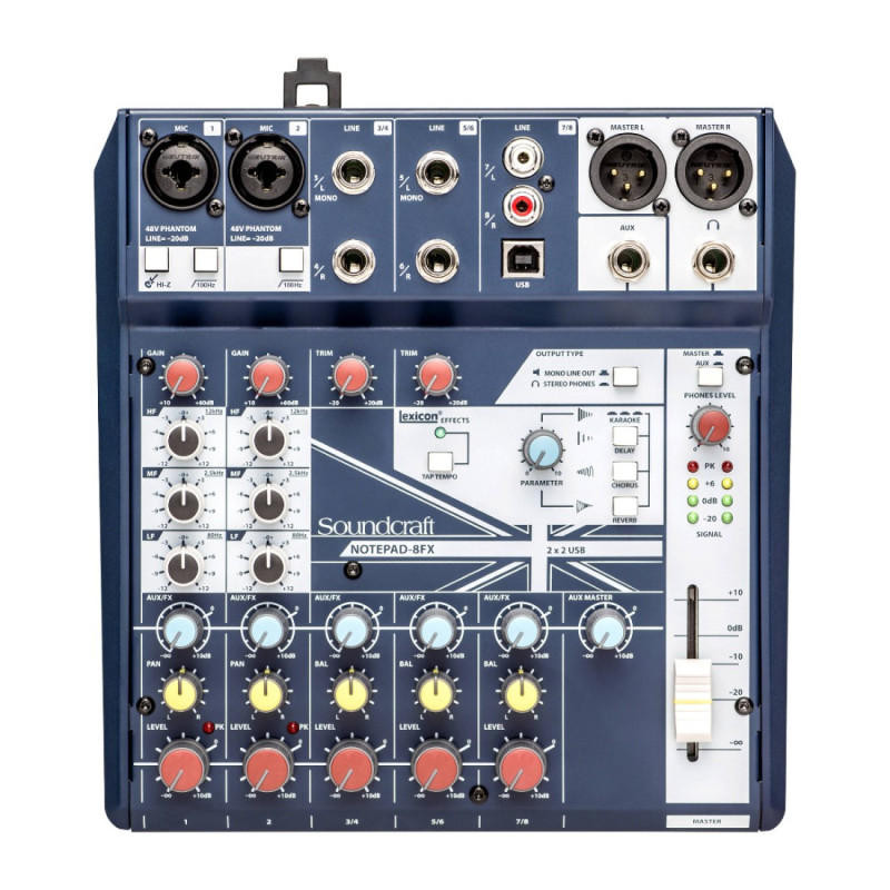 Soundcraft Notepad-8FX