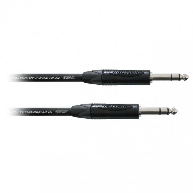 Cordial CPM 2,5 VV (Jack/M Stereo-Jack/M Stereo)