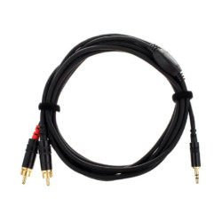 Cordial CFY 1,5 WCC (Minijack/M Stereo-2 RCA/M)