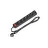 Adam Hall Power Strip 8747S6 (Schuko/M-Regleta 6 Schuko/H)