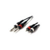 Silvery K3TPC0100 (2 Jack/M Mono-2 RCA/M)