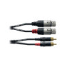 Cordial CFU 3 FC (2 RCA/M-2 XLR/H)