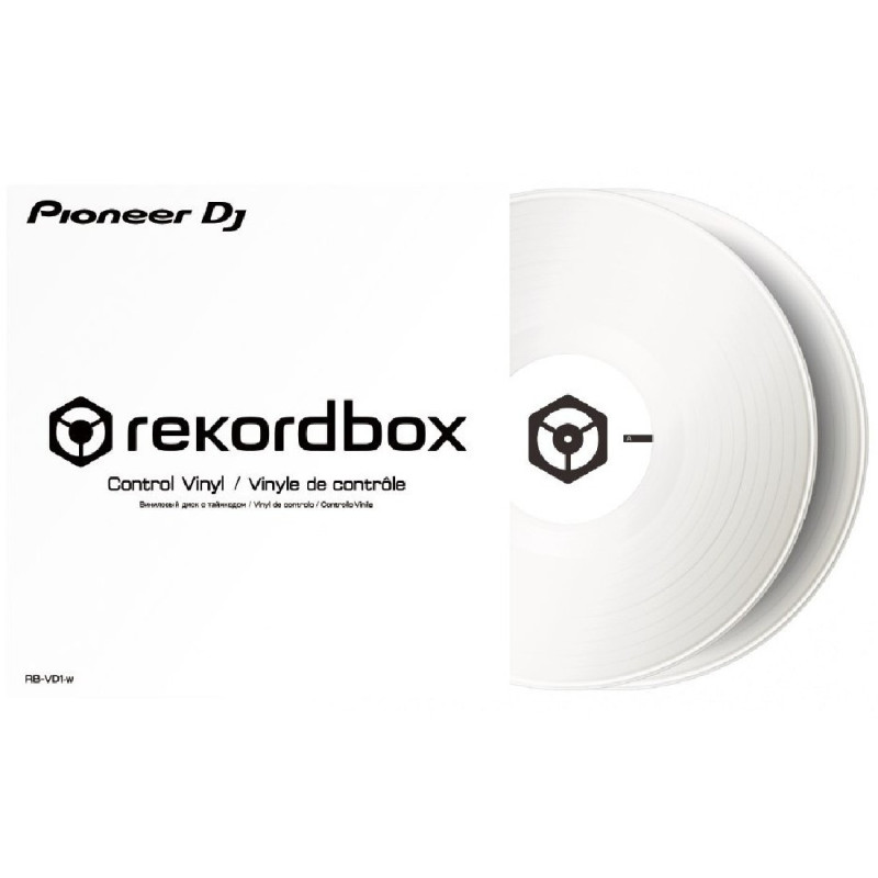 Pioneer DJ Rekordbox Control Vinyl RB-VD1-W