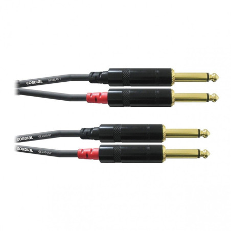 Cordial CFU 3 PP (2 Jack/M Mono-2 Jack/M Mono)