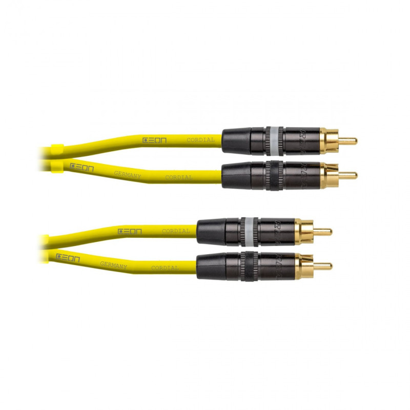Cordial CEON DJ RCA 0,6 Y (2 RCA/M-2 RCA/M)