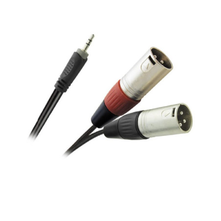 Mark MK 76 1,5M (Minijack/M Stereo-2 XLR/M)