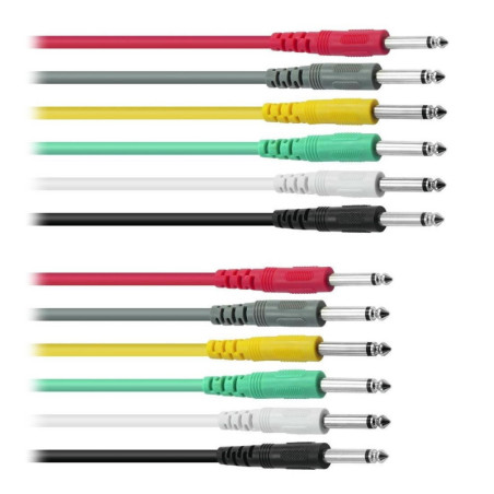 Omnitronic Cable 30210031 0.6m (Jack/M Mono a Jack/M Mono)