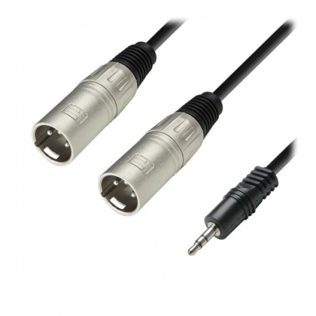 Adam Hall K3 YWMM 0600 (Minijack/M Stereo-2 XLR/M)