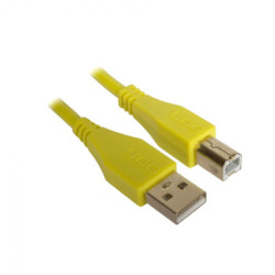 UDG Ultimate Audio Cable USB 2.0 A-B Yellow Straight 2m (USB A/M-USB B/M)