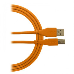 UDG Ultimate Audio Cable USB 2.0 A-B Orange Straight 2m (USB A/M-USB B/M)
