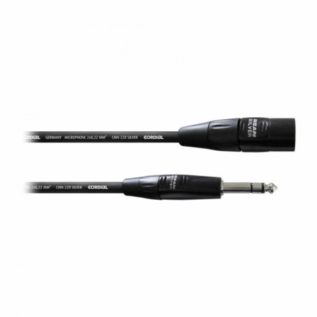 Cordial CIM 3 MV (Jack/M Stereo-XLR/M)