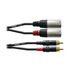 Cordial CFU 6 MC (2 RCA/M-2 XLR/M)