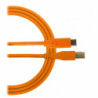 UDG Ultimate Audio Cable USB 2.0 C-B Orange Straight 1.5m (USB C/M-USB B/M)