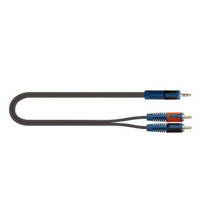 Quik Lok RKSA/150-2 (Minijack/M Stereo-2 RCA/M)
