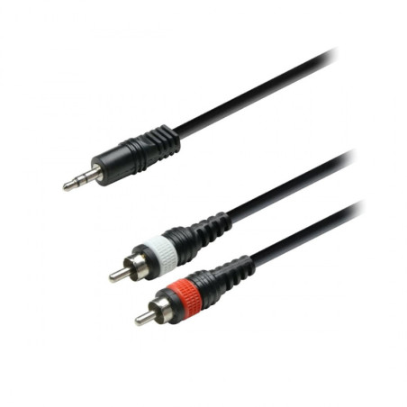 OQAN QABLP MJST-1.8-2RCA MOLD (Minijack/M Stereo-2 RCA/M)