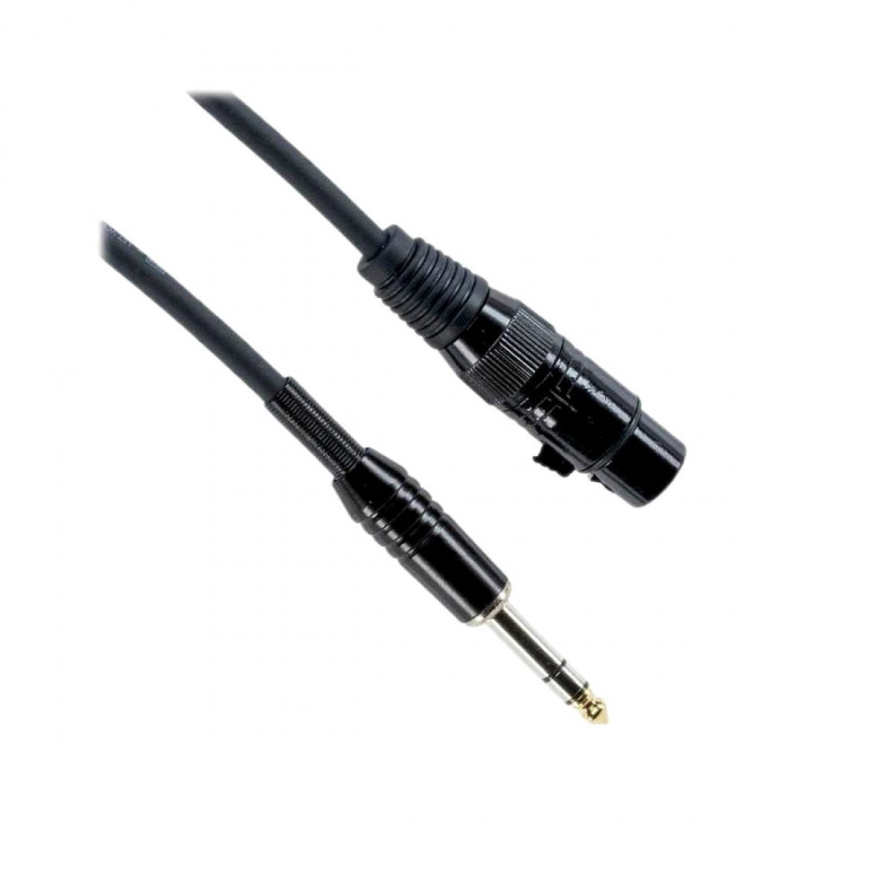 OQAN QABLP XLRF-5-JST BK (Jack/M Stereo-XLR/H)