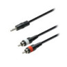 OQAN QABLP MJST-3-2RCA MOLD (Minijack/M Stereo-2 RCA/M)