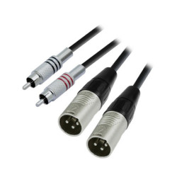 Yellow Cable ECO K09-3 (2 RCA/M-2 XLR/M)