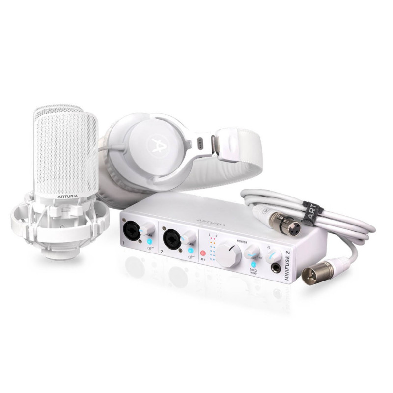 Arturia MiniFuse Recording Pack White