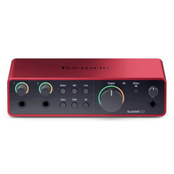 Focusrite Scarlett 2i2 4th Gen