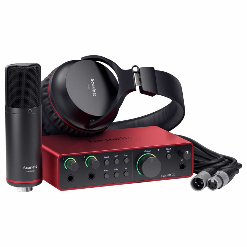 Focusrite Scarlett 2i2 Studio 4th Gen