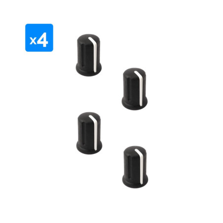 Allen & Heath Recambio Botón Rotativo Mic/Aux/Gain Pack x4 (White)