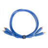 UDG Ultimate Audio Cable Set RCA-RCA 1.5 Blue Straight (2 RCA/M-2 RCA/M)