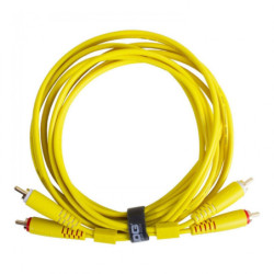 UDG Ultimate Audio Cable Set RCA-RCA 1.5 Yellow Straight (2 RCA/M-2 RCA/M)