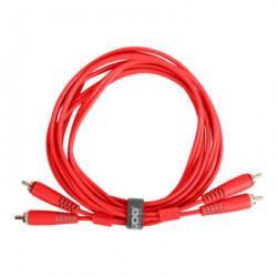 UDG Ultimate Audio Cable Set RCA-RCA 1.5 Red Straight (2 RCA/M-2 RCA/M)